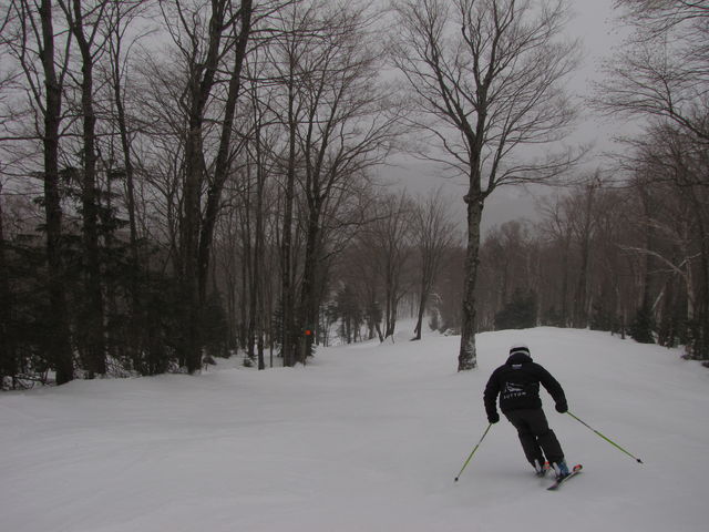 Skiing Mount Sutton