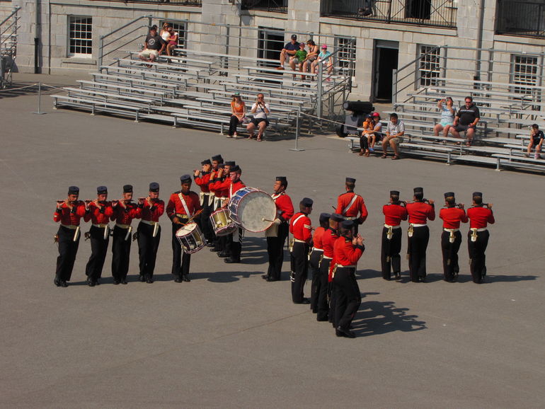 Fort Henry. Garrison Parade.