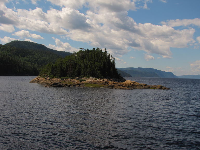 View from Le Quai de Petit-Saguenay