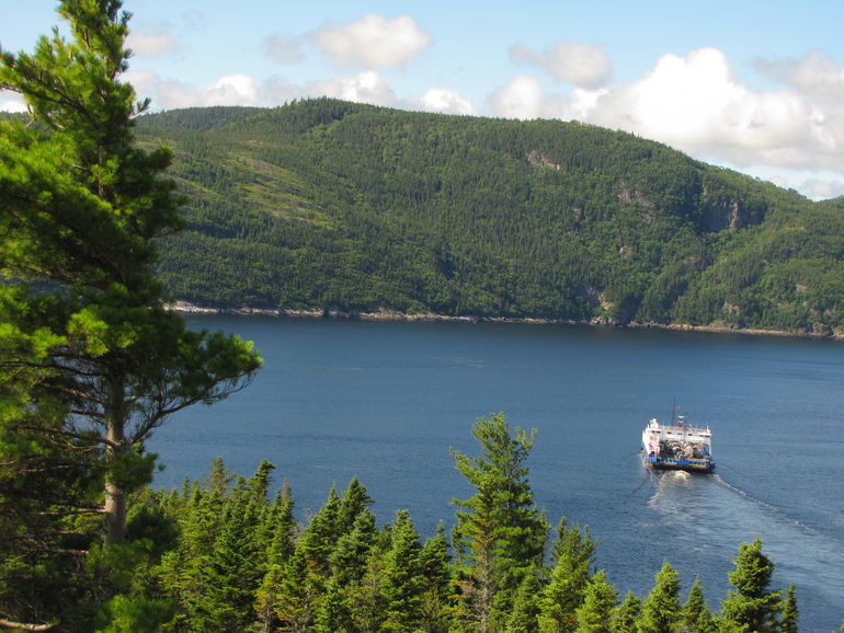 Ferry to Tadoussac