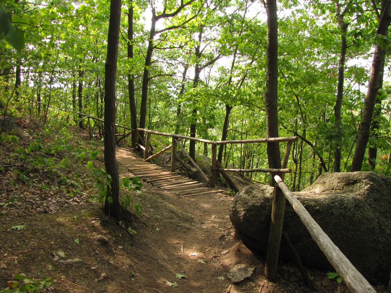 The trail is well maintained