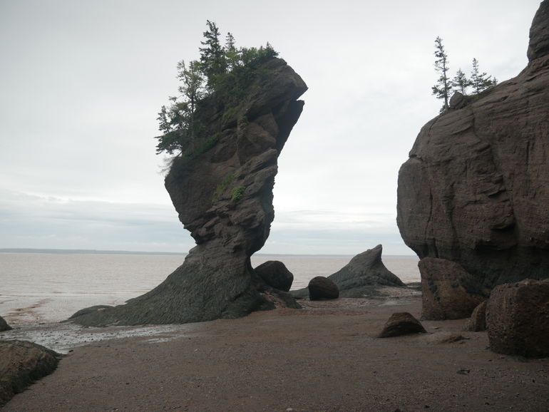 We visited Hopewell Rocks Park and here what we found.