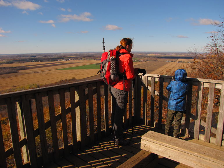 Hidden hiking gem close to Montreal – Mont Saint-Gregoire.