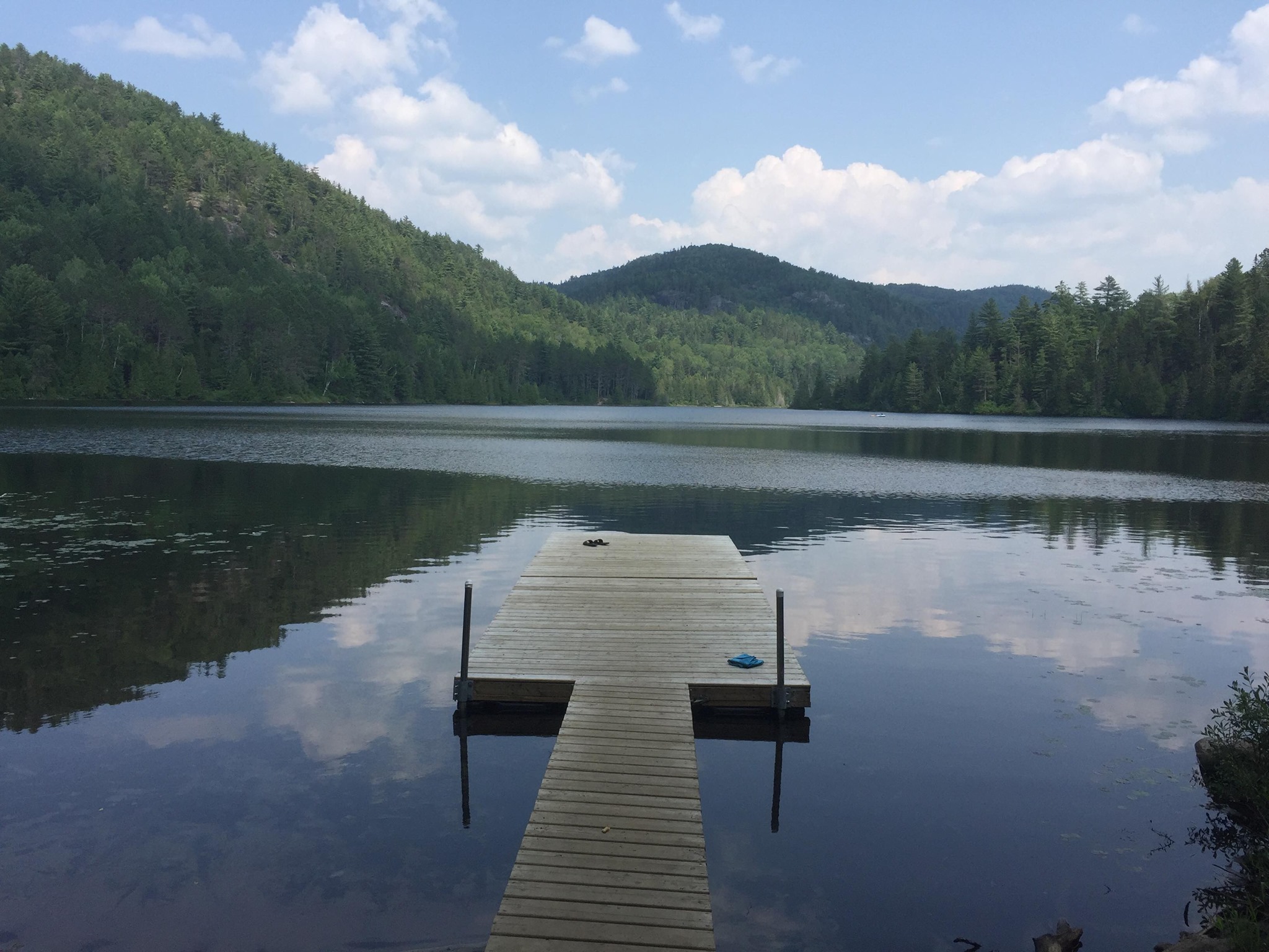 Camping, canoeing, and hiking in Parc régional de la Forêt Ouareau