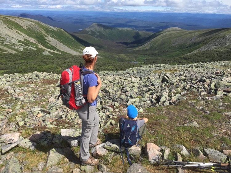 View from Boucle du caribou