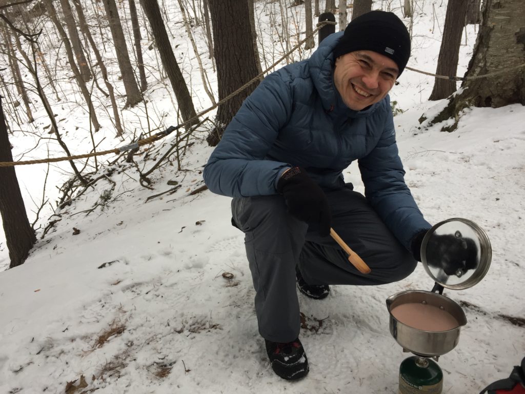 Chocolate milk on the trail