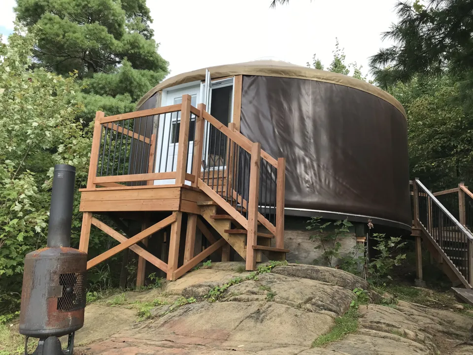 Hidden in the Heights: Our Two-Night Yurt Adventure on Mont Caribou